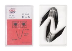 R Fix 5 Klingen, 10-14 mm, für Reifenschneidemaschine Rubber Cut, 20 Stück.