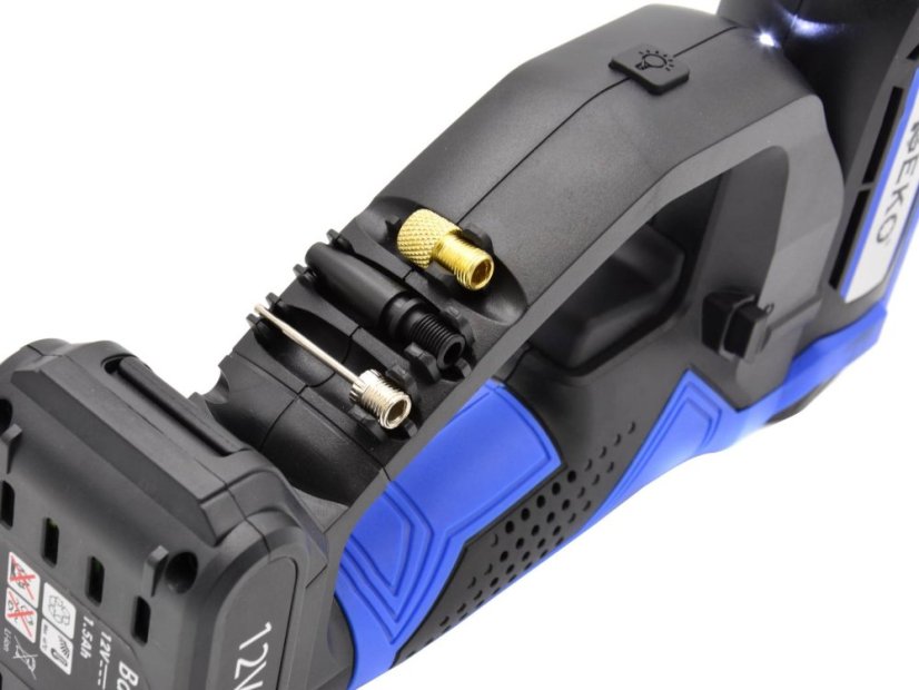 Akkus kompresszor LCD 12V 150PSI