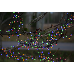 Svetelná reťaz 14m 700 LED guľôčky Viacfarebná