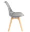 Skandináv stílusú étkezőszékek 4db szürke Basic