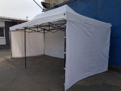 Cort pavilion pliabil 3x6 alb SQ