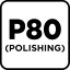 Brusni papir s čičkom, željezo 102 x 152 mm, P80, 5 kom, s 11 rupa 58T302