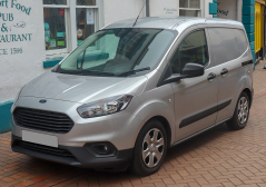 Ford Courier naslon za roke - Armster S, črn, eko usnje
