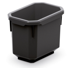 Plastični zaboji 110x75x263mm Black/Red 6kos