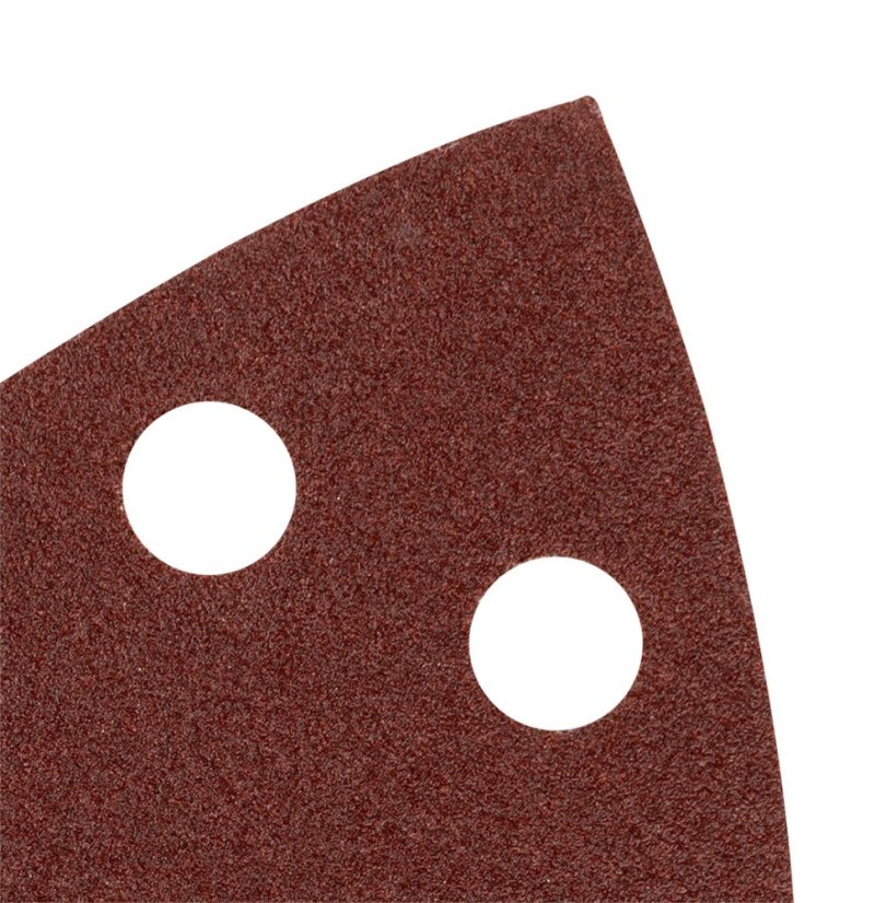 Velcro brusni papir, željezo 102 x 152 mm, P120, 5 kom, s 11 rupa 58T304