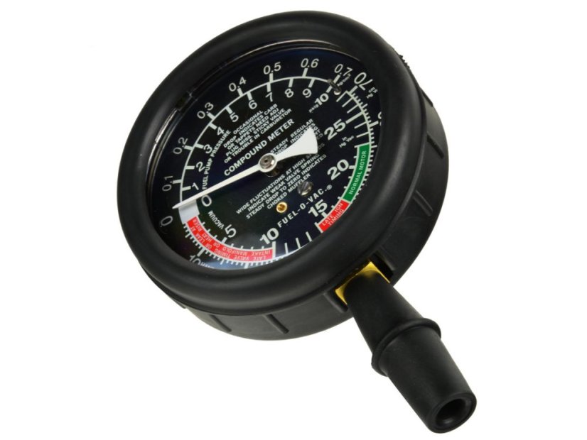 Tester tlaka goriva za benzinske motore - Vakuummetar G02508
