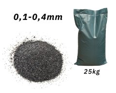 Schleifmittel zum Sandstrahlen 0,1-0,4 25kg