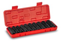 Set udarnih nastavaka 1/2" 78mm 10 kom 10-24mm