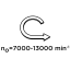 Ekscentrični brusilnik 300 W, 125 mm disk 59G348