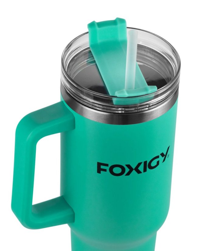 Termo šalica za auto sa slamčicom 1200 ml Azure Blue