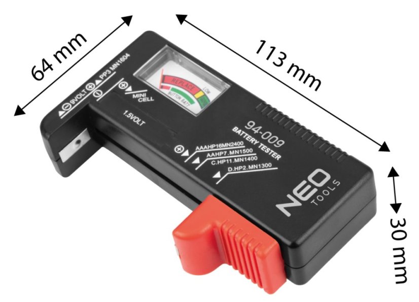 Tester baterija i akumulatora 94-009