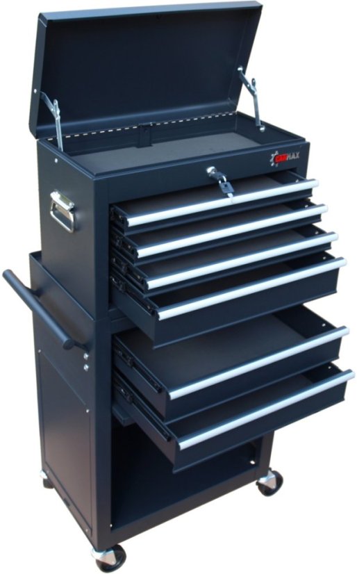 Работна количка + шкаф CX-226 BLACK