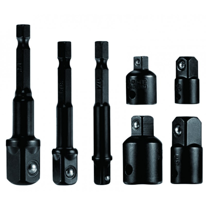 Adapter és szűkítő készlet a fúrógéphez, 7 darab