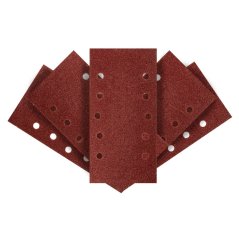 Velcro brusni papir 115 x 230 mm, K 40, 5 kom., s rupama 54H001