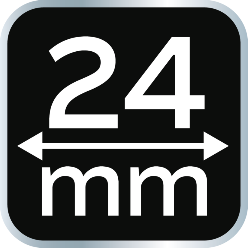 Sekáč 24 mm, CRV, 2-složková rukojeť 37-924