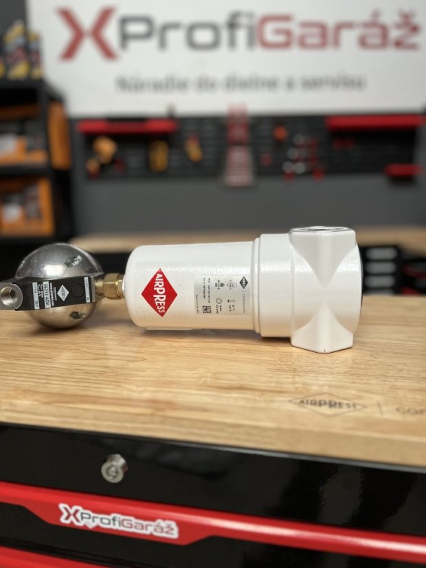 Ciklonos leválasztó 1" 6085 l/min 16 bar