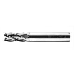 Baildon keményfém maró DIN 6527 L FWP4L 10 mm, VHM TiAlN, Z4, 72-19 mm 21510001