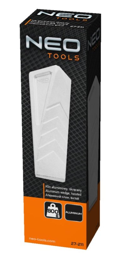 Aluminiumkeil 800 g, gedreht 27-211