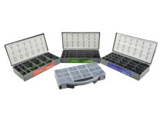 Komplet tesnilnih obročev HNBR, SAE, metrični 900 kosov