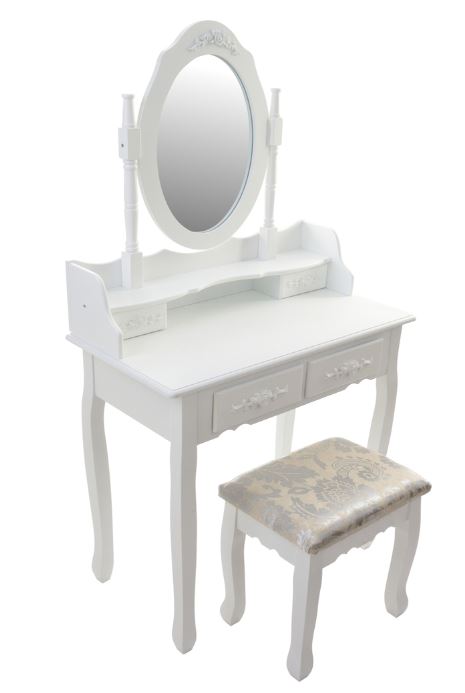 Toaletna miza Primadonna WHITE