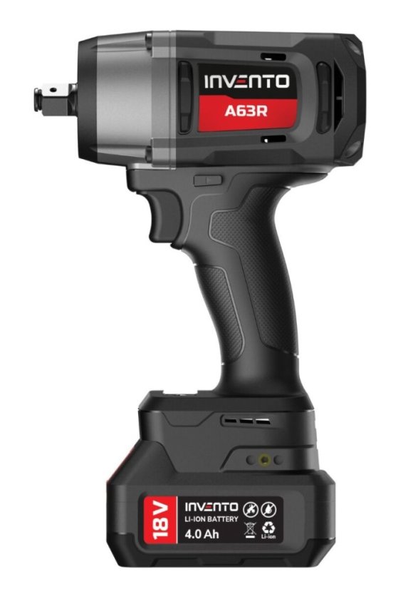 Akkuschlagschrauber 18V 1180 Nm + 2x4,0 Ah Akku A63R 1/2"