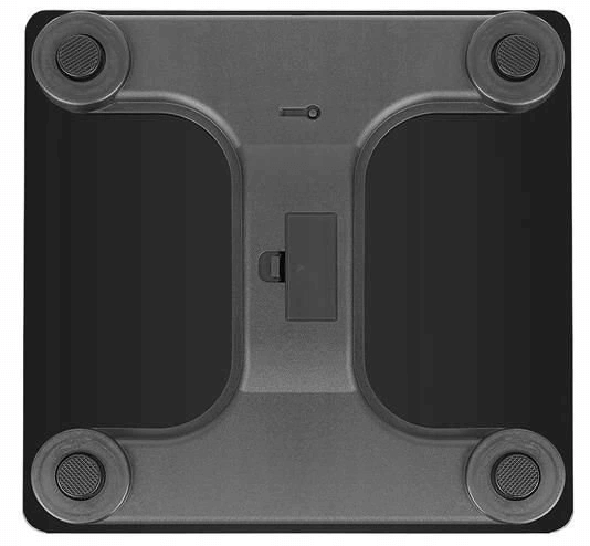 Analytische Personenwaage Bluetooth Black Shape