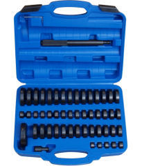 Adaptéry pro vytlačování ložisek, pouzder a čepů 18-74mm 52ks