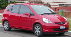 Cotieră Honda JAZZ, negru, piele ecologică