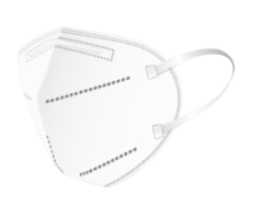 Schutzmaske / Atemschutzmaske FFP2 Opharm Weiß 5 Schichten