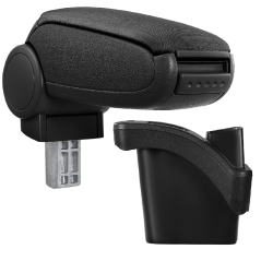 Cotieră Renault MEGANE 2, negru, husă din material textil