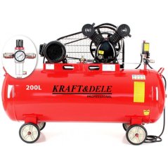 Kompresor 200l olejový 2-piestový KD1473 + Separator