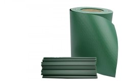 Kerítés árnyékoló szalag 19cm x 35m Green 450g/m2 + rögzítők