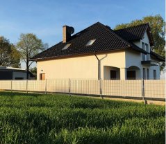 Фолио за засенчване на огради 19см x 35м Сиво 450г/м2 + щипки