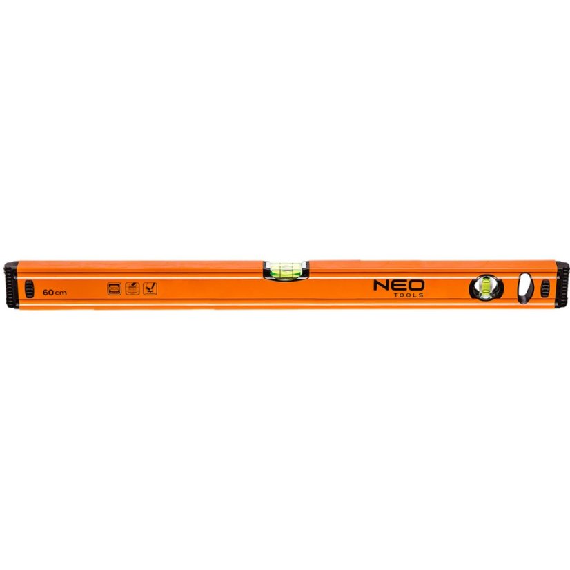 Aluminijska libela 60 cm, 2 libele 71-062