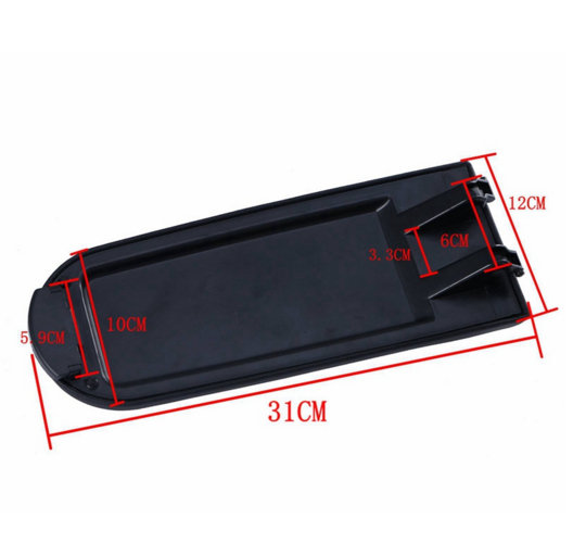 Deckel für Armlehne Seat Leon 1, grau, Textilbezug