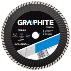 Dijamantni disk, 230 22,2 mm, Turbo keramika 57H638