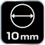 Furtun de presiune spiralat 10.0 x 15 mm, 15 m, PU 14-800-1