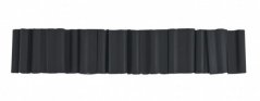Belátásgátló szalag rögzítő klipsz 4,75cm, Dark Grey, 40db