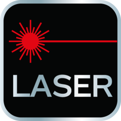 Cílová deska pro lasery, červená 75-130