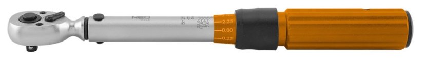 Set de chei dinamometrice cu două fețe 1/4", 3/8", 1/2" 3 buc. 08-845