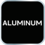 Aluminiumkeil 800 g, gedreht 27-211
