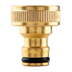 Csatlakozó 1/2"- 3/4" csaphoz, sárgaréz 15-746