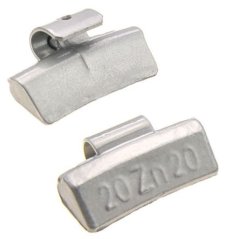 Cetrirne uteži ZN za ALU diske 20g/ 100ks