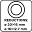 Brusni diskovi 200 x 20/16/12,7 x 20 mm, P 60, 2 komada 57T128