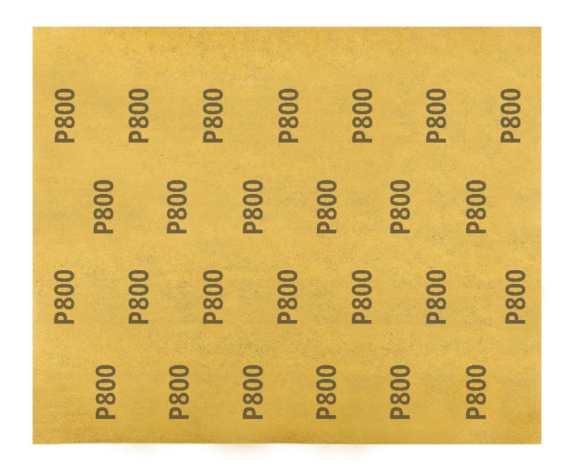 Brusni papir na bazi vode 230 x 280 mm, P800 58T224