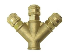 Distribuitor de aer tip Y 3 căi filet interior 1/2''