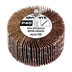 Lamelový kotouč 80 x 30 x 6 mm, P40 58T382