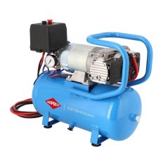 Fahrzeugkompressor 12V DC 12-180/15 10 bar 0,75 PS/0,55 kW 144 l/min 15 l ölfreier Doppelkolben 36587