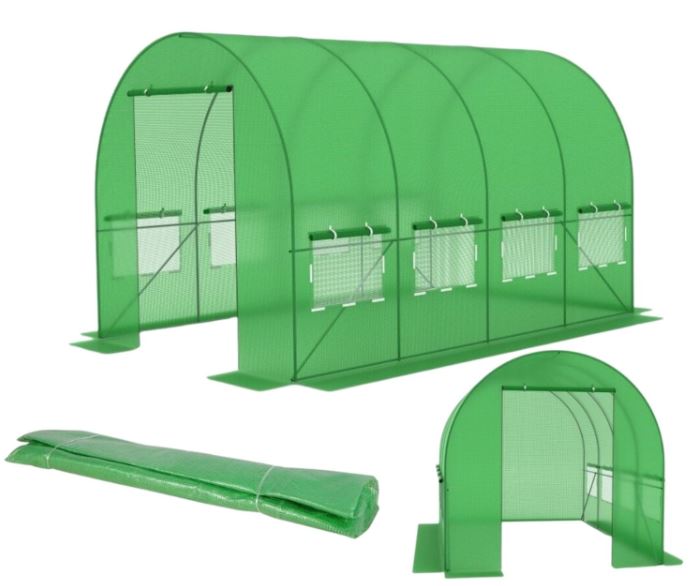 Vrtni rastlinjak 2,5x4m z UV filtrom STANDARD