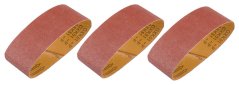 Csiszolószalagok 75 x 533 mm, P80, 3 db. 58T368